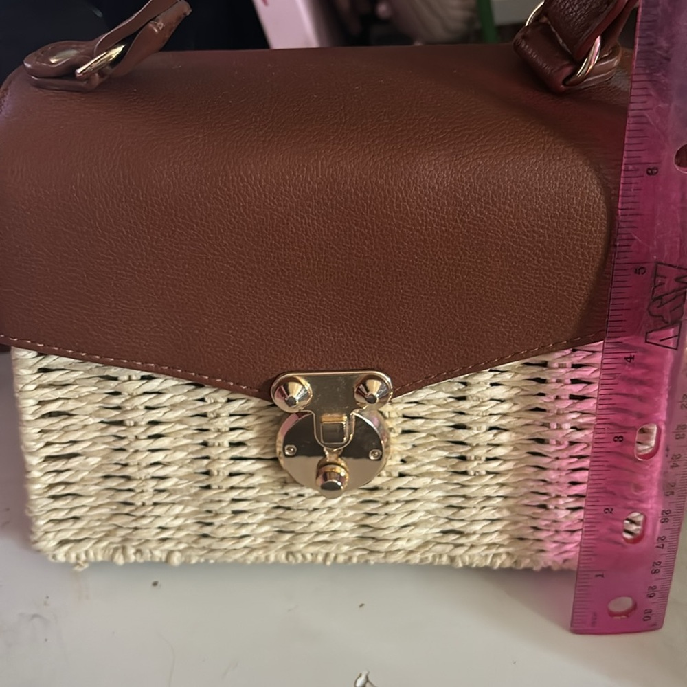 Straw square bag - Picture 7 of 7